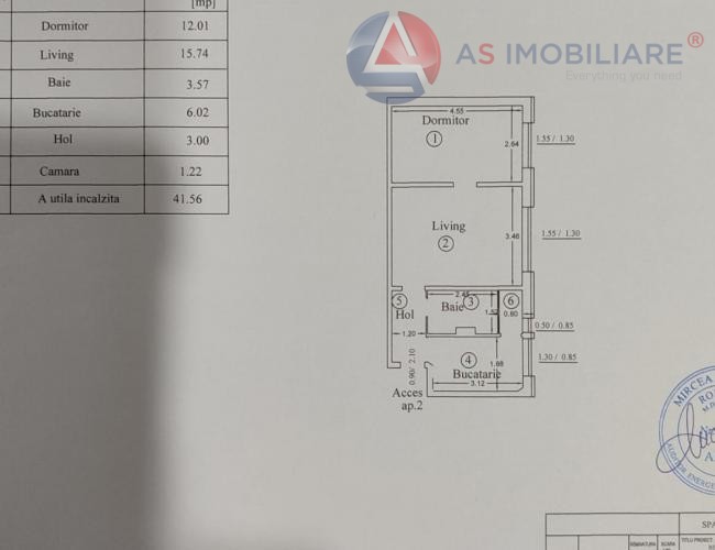 Apartament 2 camere recent renovat, zona Gemenii, Brasov