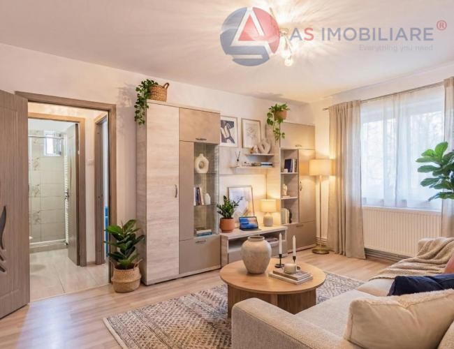 Apartament 2 camere parter, renovat & utilat, zona Astra, Brasov